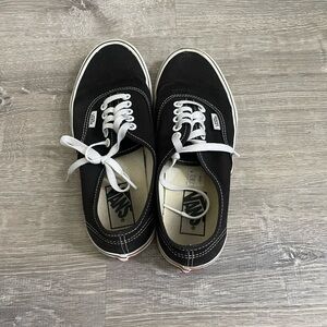 Vans Womens Black and White Sneakers